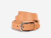 Harness Buckle Belt, Natural